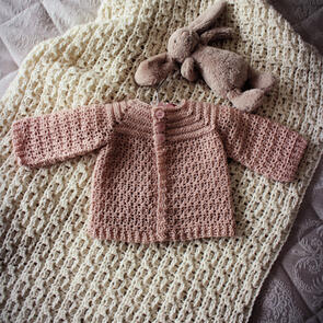 Holland Designs Crochet Pattern - Just Darling Cardigan
