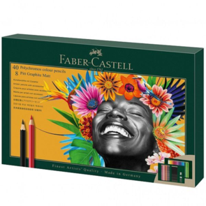 Faber-Castell Polychromos & Pitt Graphite Matt set - Large